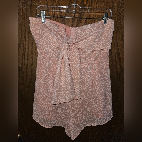 Pink Lily Following A Daydream Shorts Romper Large - Picture 2 of 6